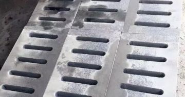 中卫 芝麻灰石材沟盖板