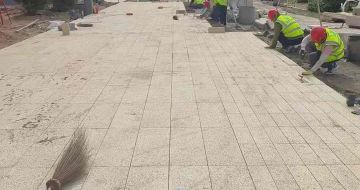 中卫黄金麻荔枝面地铺案例