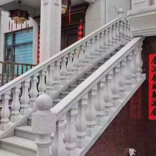 中卫 天然石材 阳台庭院护栏、栏杆