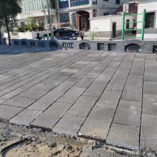 中卫仿古石铺装效果