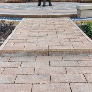 中卫仿古石铺装效果