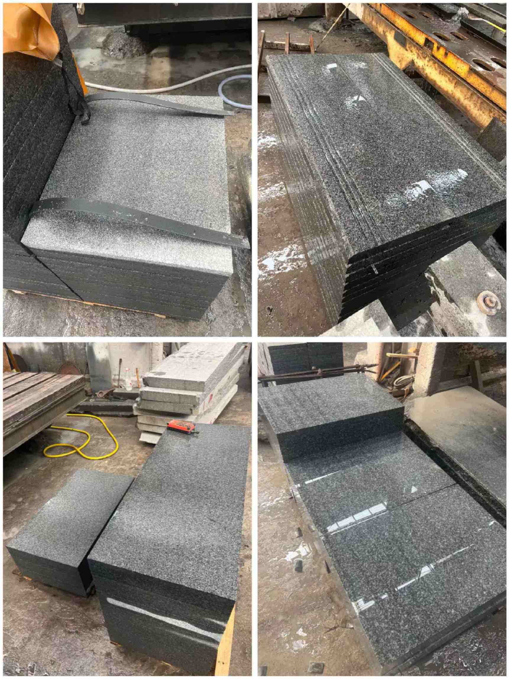 中卫 芝麻黑地铺石材