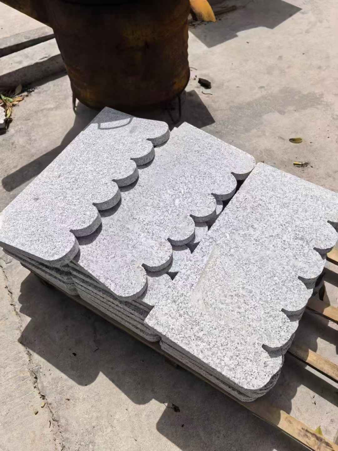 中卫 花边石