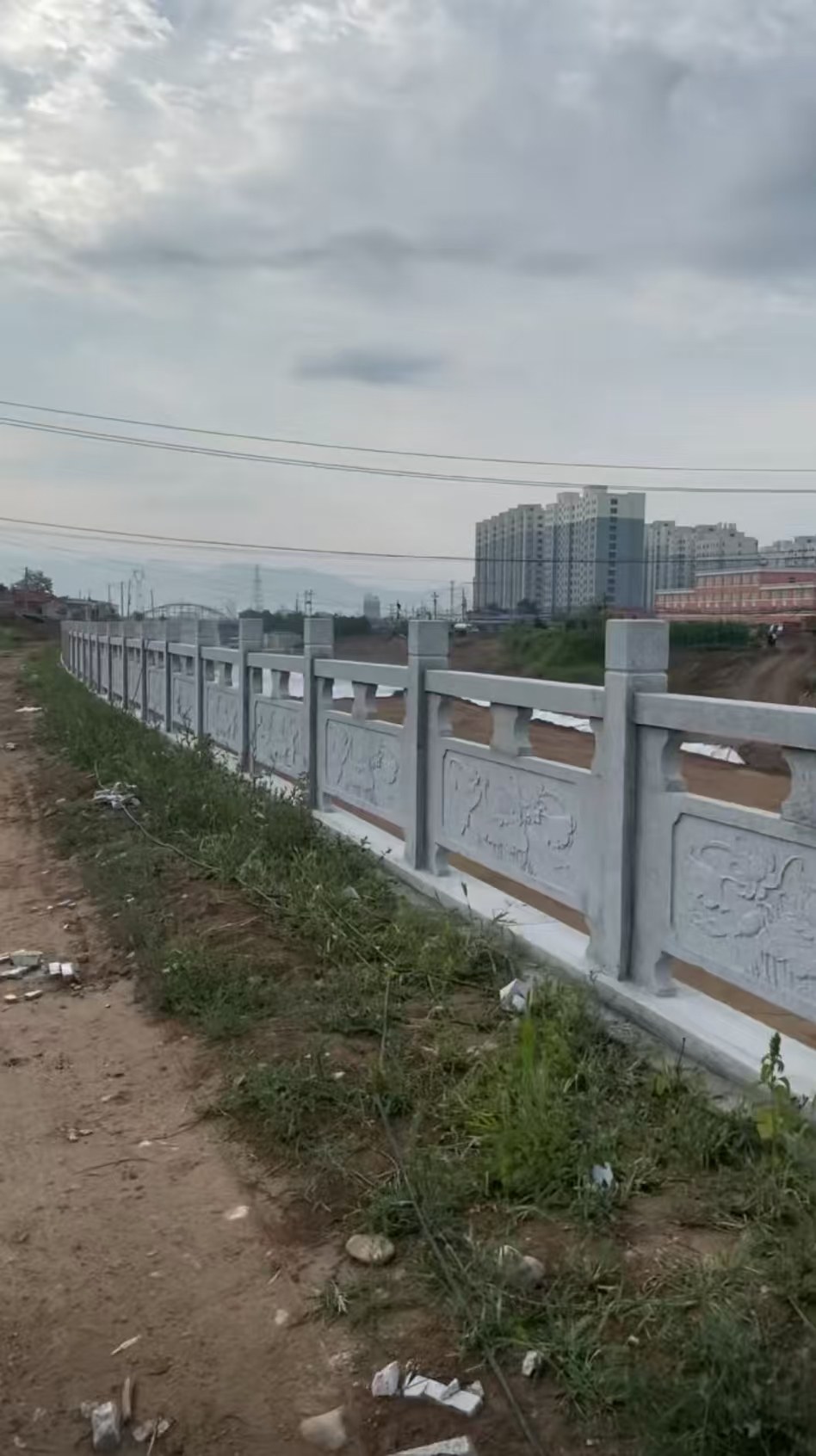 中卫 石材河道栏杆