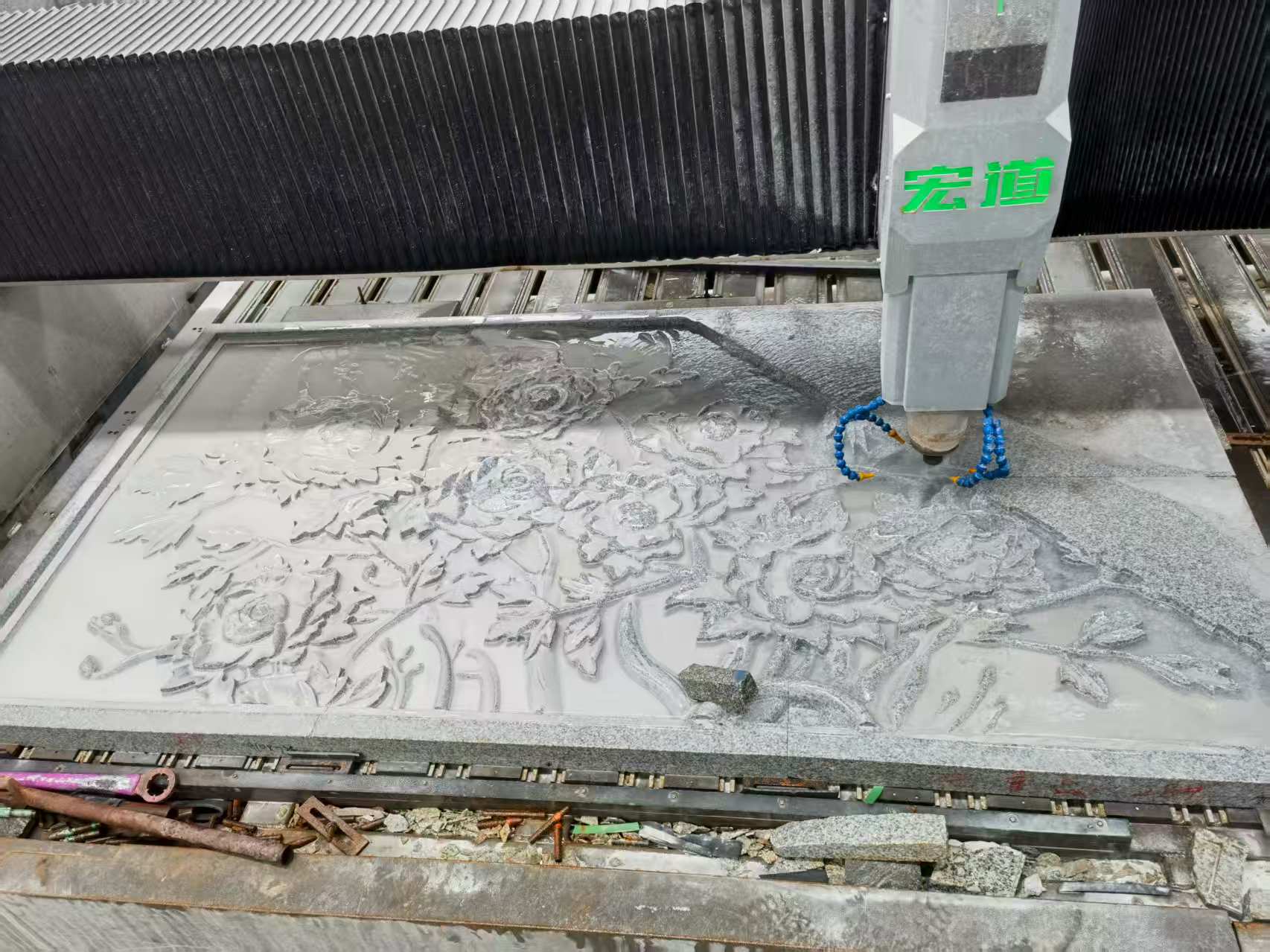 中卫 别墅墙面石材雕刻