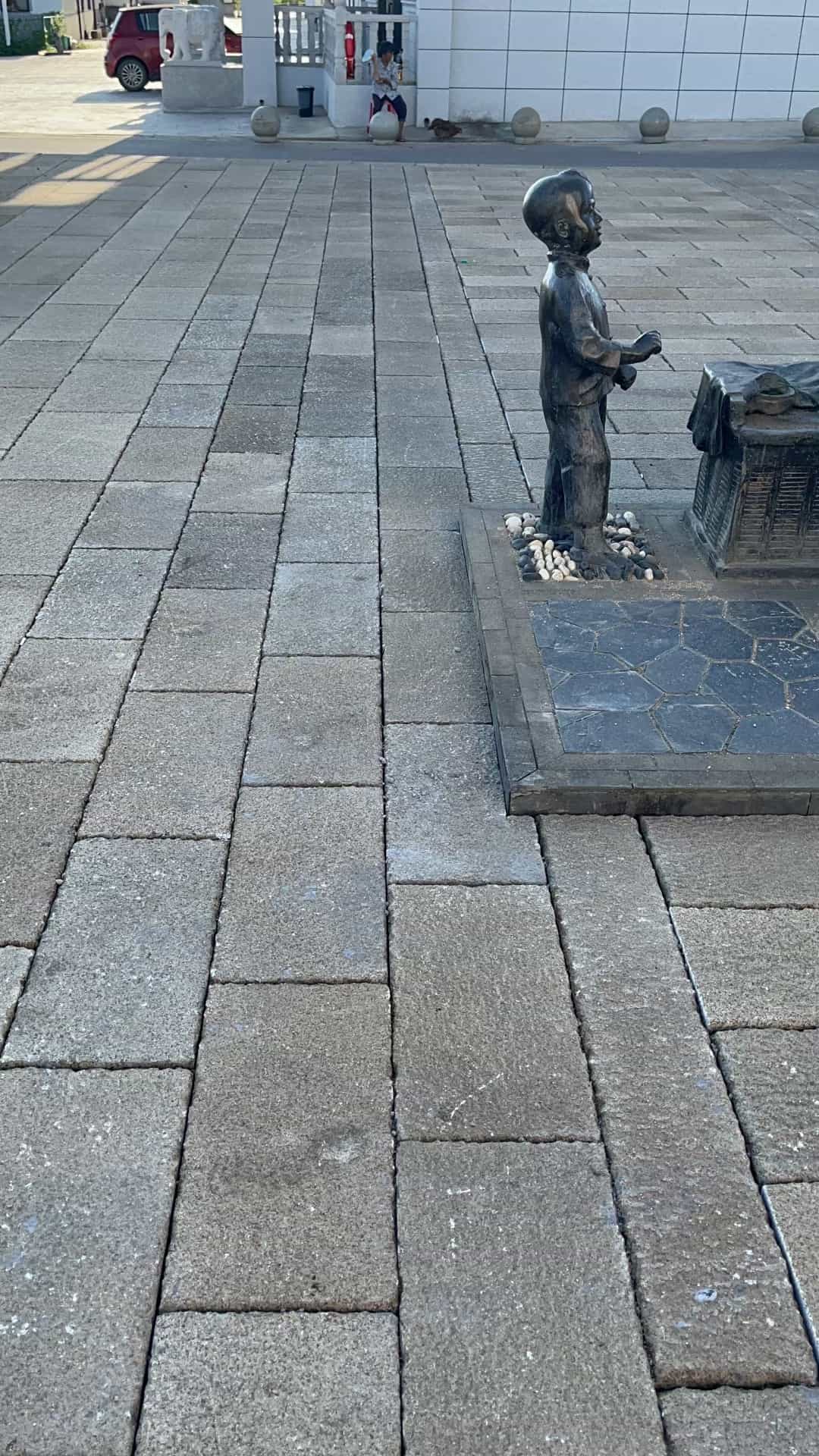 中卫仿古石铺装效果
