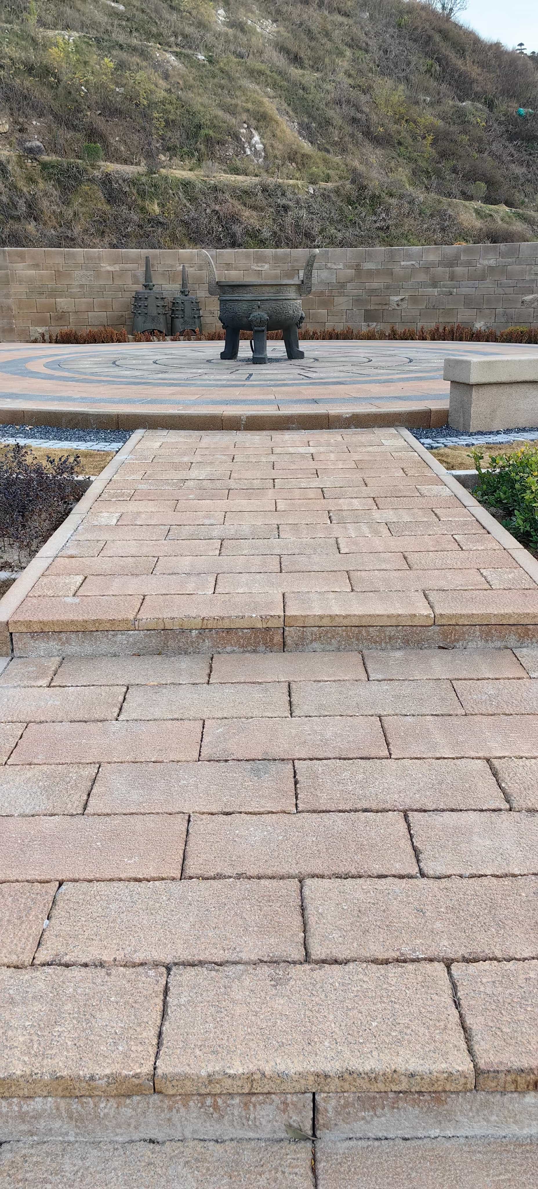 中卫仿古石铺装效果