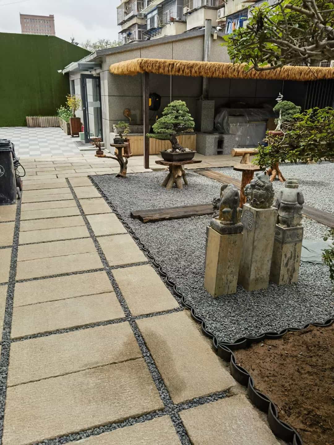 中卫仿古石铺装效果