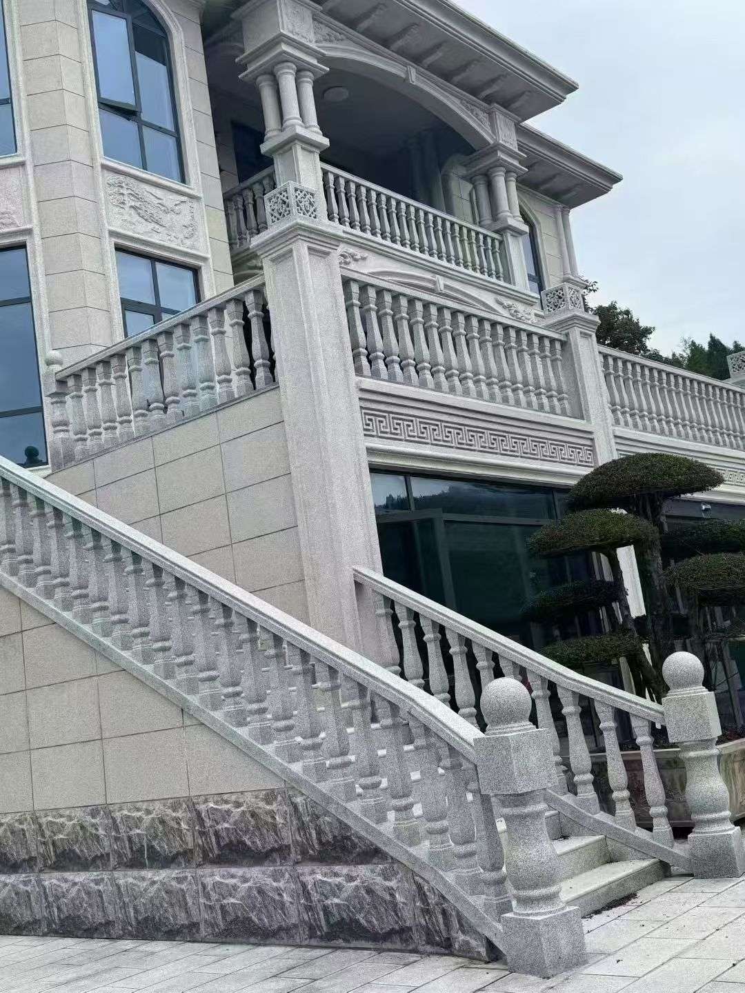 中卫 芝麻白别墅，栏杆